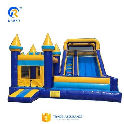 Custom Party Set Castle Inflatable Moon Bounce House Water Slide Combo Unisex Gender