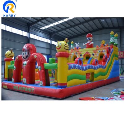 PORTABLE Commercial Inflatable Bouncer Air Jumping Castle Design Mario Playground Park