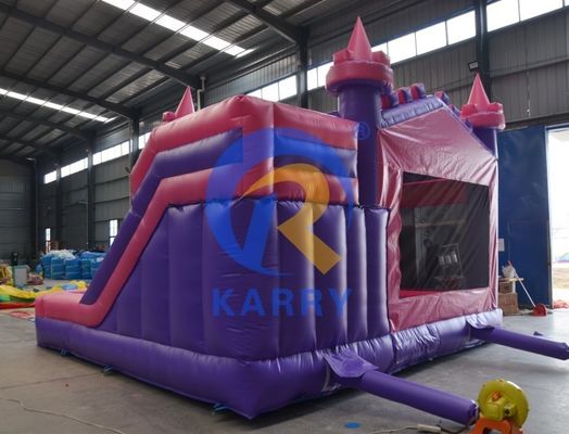 14 Years up PVC Birthday Party Inflatable Jumping Castle with Slide 5*5m and Accessories