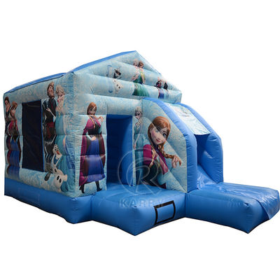 CE Standard Inflatable Bouncer Slide Combo for Party Frozen Theme Jumping Castle