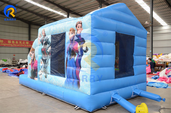 CE Standard Inflatable Bouncer Slide Combo for Party Frozen Theme Jumping Castle