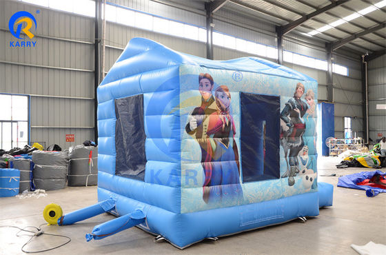 CE Standard Inflatable Bouncer Slide Combo for Party Frozen Theme Jumping Castle