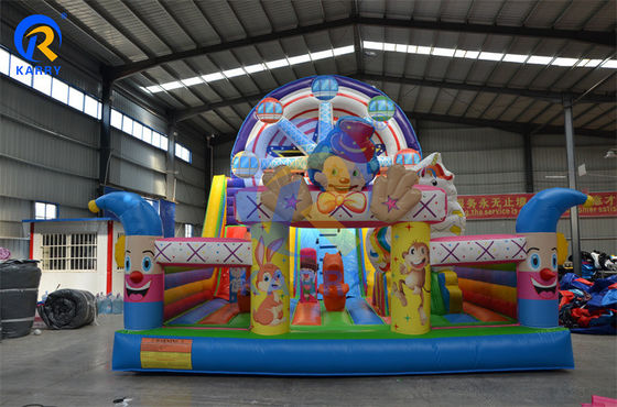 Customized Color Unisex Inflatable Ferris Wheel Bouncy Castle Trampoline for Commercial