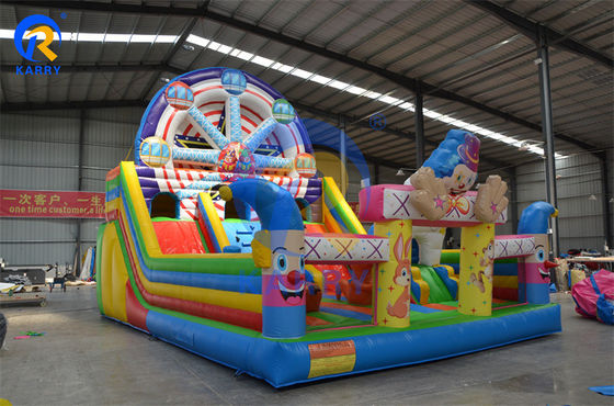 Customized Color Unisex Inflatable Ferris Wheel Bouncy Castle Trampoline for Commercial