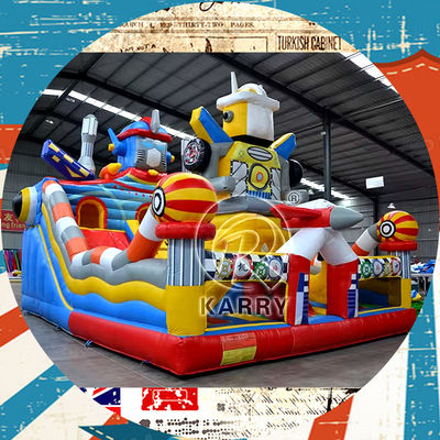 Air Shipping Inflatable Castle Playground Park for Big Fun City Bounce House Bouncer Slide