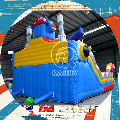 Air Shipping Inflatable Castle Playground Park for Big Fun City Bounce House Bouncer Slide