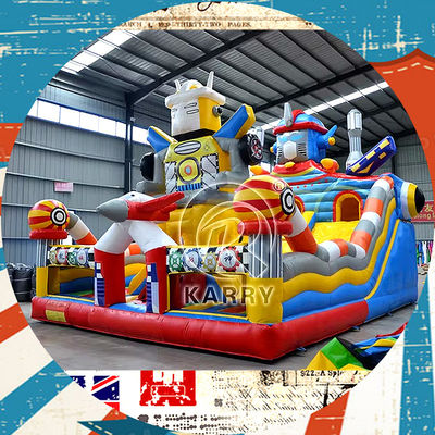 Air Shipping Inflatable Castle Playground Park for Big Fun City Bounce House Bouncer Slide