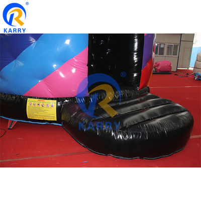 Commercial Kid Trampoline Disco Dome Bouncy Castle Inflatable Castle with Light Music
