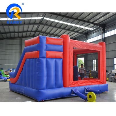Unisex Inflatable PVC Commercial Spiderman Bounce House with Slide Blower Included