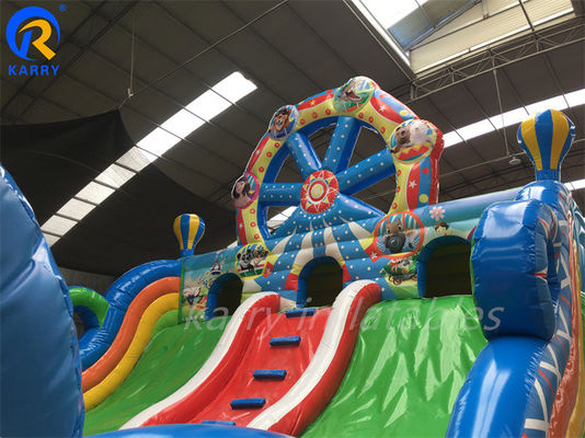 Large PVC Crazy Ferris Wheel Inflatable Fun City A Must-Have for Bounce House Lovers