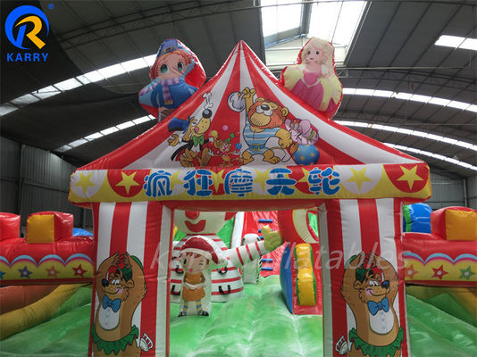 Large PVC Crazy Ferris Wheel Inflatable Fun City A Must-Have for Bounce House Lovers