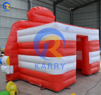 Indoor PVC Commercial Inflatable Relax Coffee Car Jumping Bouncy Castle Popcorn Booth