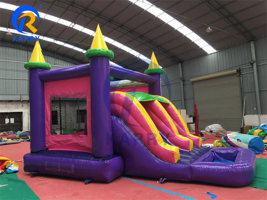 14 Age Range Inflatable Bouncy Bounce at Home Jumping Castle with Slide
