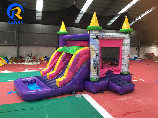 14 Age Range Inflatable Bouncy Bounce at Home Jumping Castle with Slide