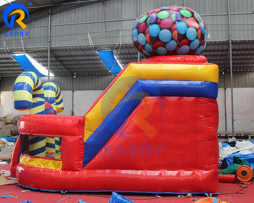 Certificate EN71/CE Inflatable Castle Slide Combo Jumping Bouncy Castle with Slide