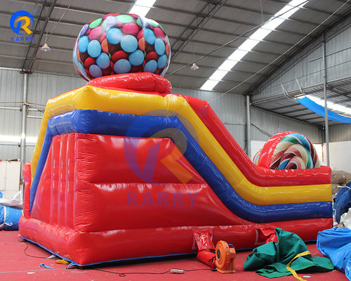 Certificate EN71/CE Inflatable Castle Slide Combo Jumping Bouncy Castle with Slide