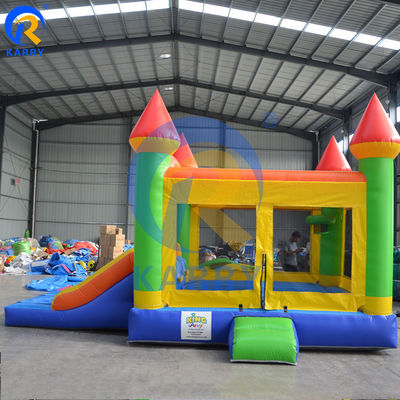 PORTABLE Unisex Inflatable Bounce House Slide Combo Bouncy Castle with Slide Jumping Castle