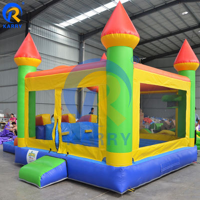 PORTABLE Unisex Inflatable Bounce House Slide Combo Bouncy Castle with Slide Jumping Castle