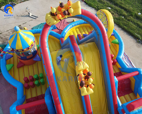 Large Inflatable Bouncer Jump Bouncing Castle Slide for Unisex Joy City Water World