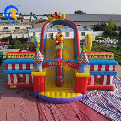 Large Inflatable Bouncer Jump Bouncing Castle Slide for Unisex Joy City Water World