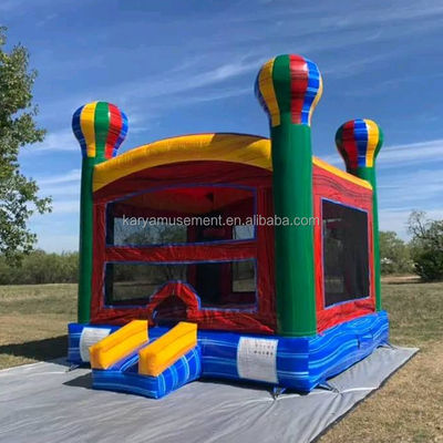 Customized Color Hot Air Balloon Inflatable Bouncer for Toddler in Commercial Grade