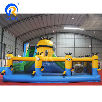 Water Jumping Castle With Slide inflatable bouncer latest obstacle for 14 Years up