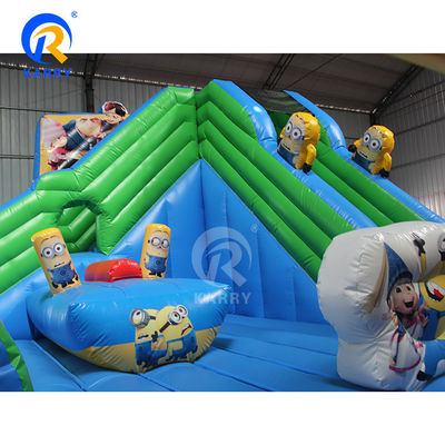 Water Jumping Castle With Slide inflatable bouncer latest obstacle for 14 Years up