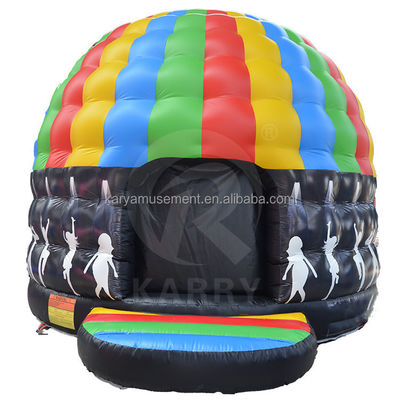 Digital Printing Inflatable Bounce House for Outdoor Family Disco Theme Park and Unisex