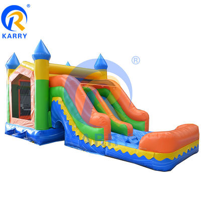 14 Years Up Inflatable Bouncer Bouncy Slide Castle with Slide Moonwalk Jumping Castle