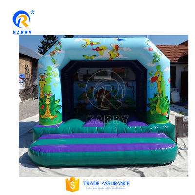 Features Sea Air Express Delivery Kids Puppy Patrol Inflatable Bounce House Castle