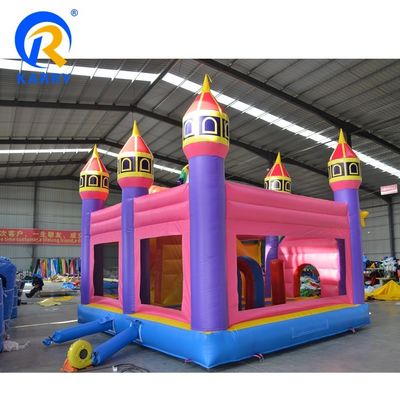Water Slide Inflatable Jumping Bouncy Castle Slide Combo for Kids in Customized Color