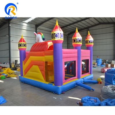 Water Slide Inflatable Jumping Bouncy Castle Slide Combo for Kids in Customized Color
