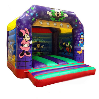Colorful Minnie Mouse Bouncy Castle Inflatable Jumping Bouncer Cartoon Bounce House
