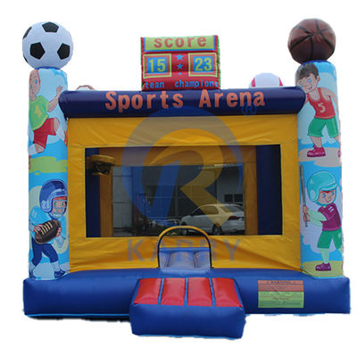 14 Years up Customized Color Commercial Inflatable Bouncer Castle for Backyard Party