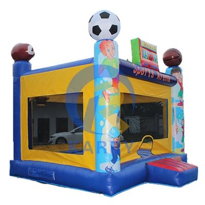 14 Years up Customized Color Commercial Inflatable Bouncer Castle for Backyard Party