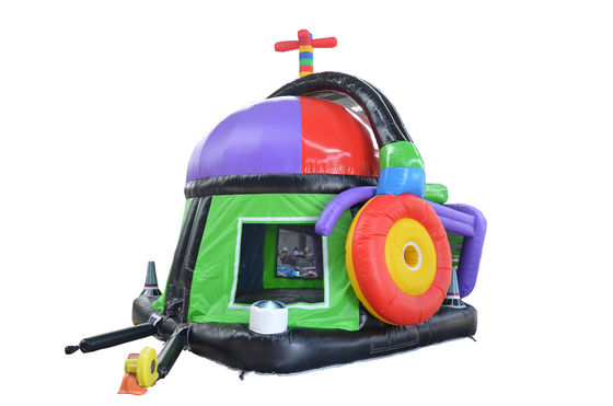 Unisex Playground Inflatable Music Disco Jumping Bouncy Castle for Kids and Adults