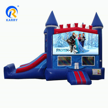 CE Certified Portable Custom Spiderman Inflatable Combo Castle Slide for Bounce House