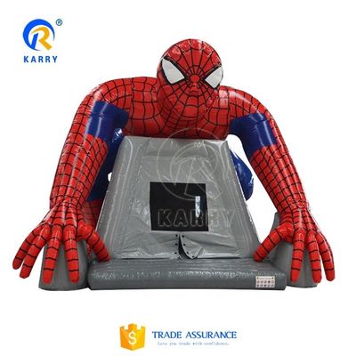 Unisex Party Fun with CE Standards Blower Spiderman Inflatable Bouncy House
