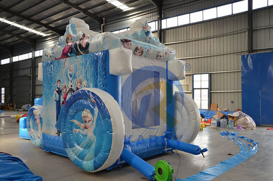 PORTABLE Inflatable Princess Carriage Castle Slide Combo for Kids and Adults at Affordable