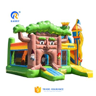 Express Air Sea Shipping Kids Outdoor Playground Inflatable Bounce House with Slide