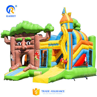 Express Air Sea Shipping Kids Outdoor Playground Inflatable Bounce House with Slide