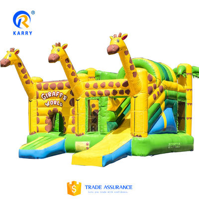 Express Air Sea Shipping Kids Outdoor Playground Inflatable Bounce House with Slide