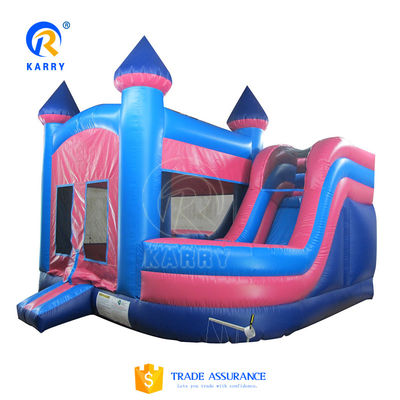 Outdoor Commercial Inflatable Water Slide Bouncy Castle Combo for Green Entertainment