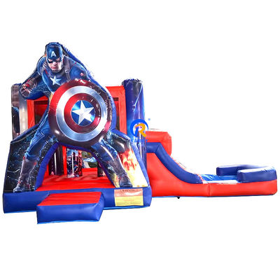 Unisex Commercial Inflatable Combo Castle Slide with CE Blower and Repair Accessories