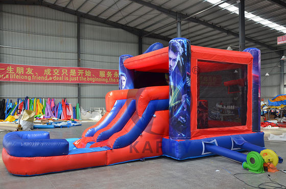 Unisex Commercial Inflatable Combo Castle Slide with CE Blower and Repair Accessories