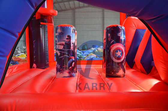 Unisex Commercial Inflatable Combo Castle Slide with CE Blower and Repair Accessories