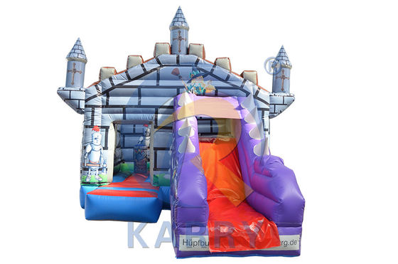 Features PORTABLE Kids Inflatable Dry Jumper Bouncy Castle with Slide and Chameleon