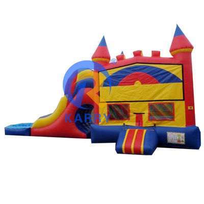 Inflatable Bouncer Water Slide Combo for Unisex Castle Slide at All Party Occurrences