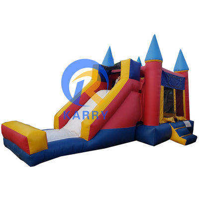Inflatable Bouncer Water Slide Combo for Unisex Castle Slide at All Party Occurrences