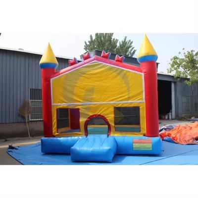 Kids' Inflatable Bounce House with Blower and Customized Size PVC Tarpaulin Included